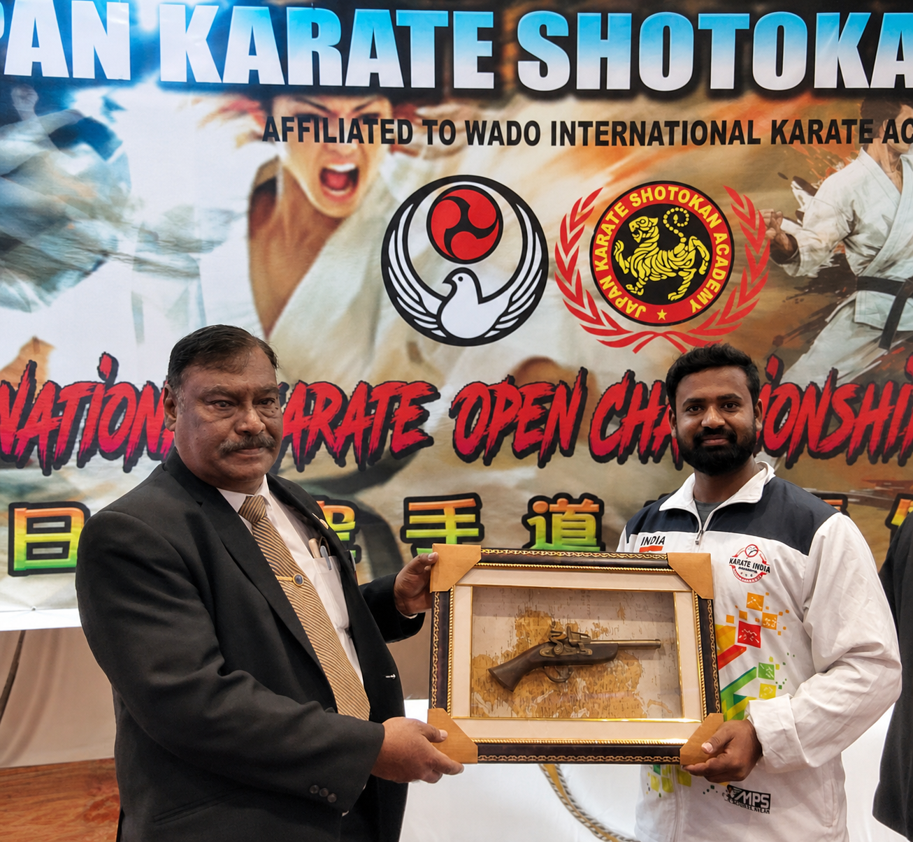 Japan Karate Shotokan Academy international honour presentation