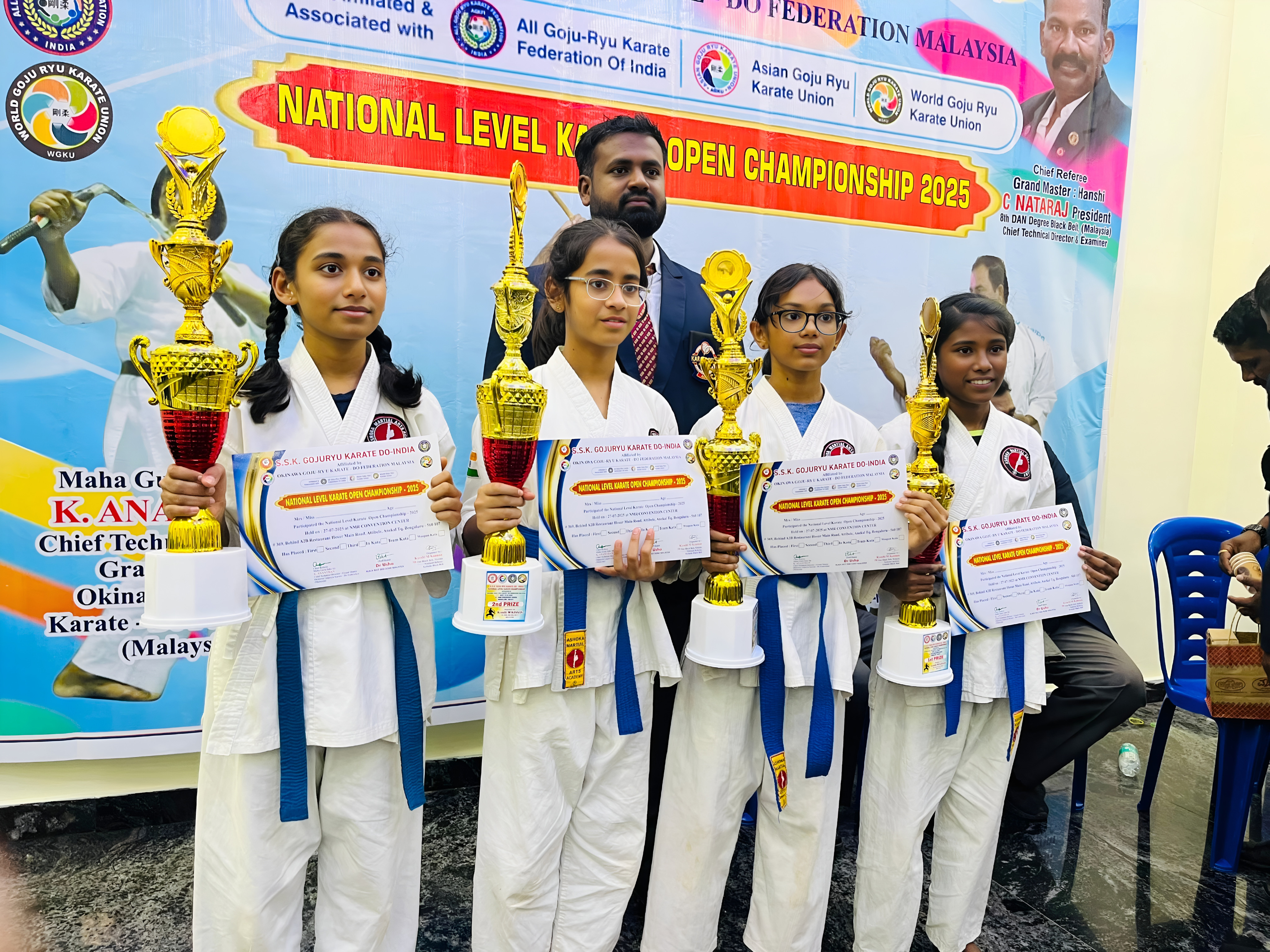 National Level Karate Open Championship 2025 winners