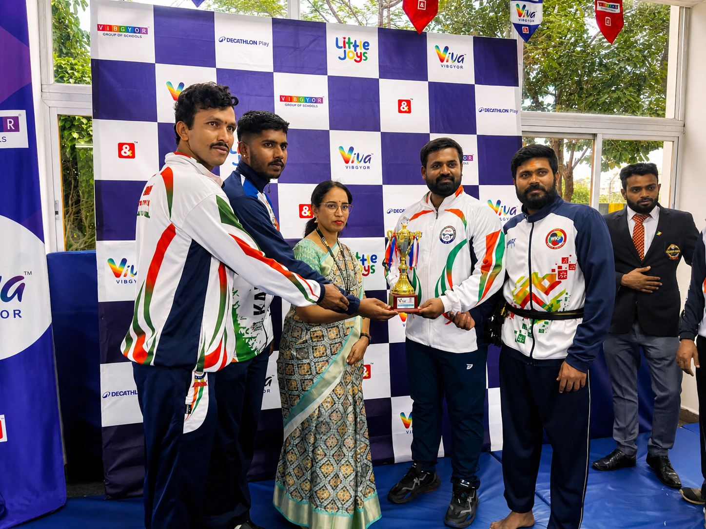 Viva Vibgyor trophy presentation