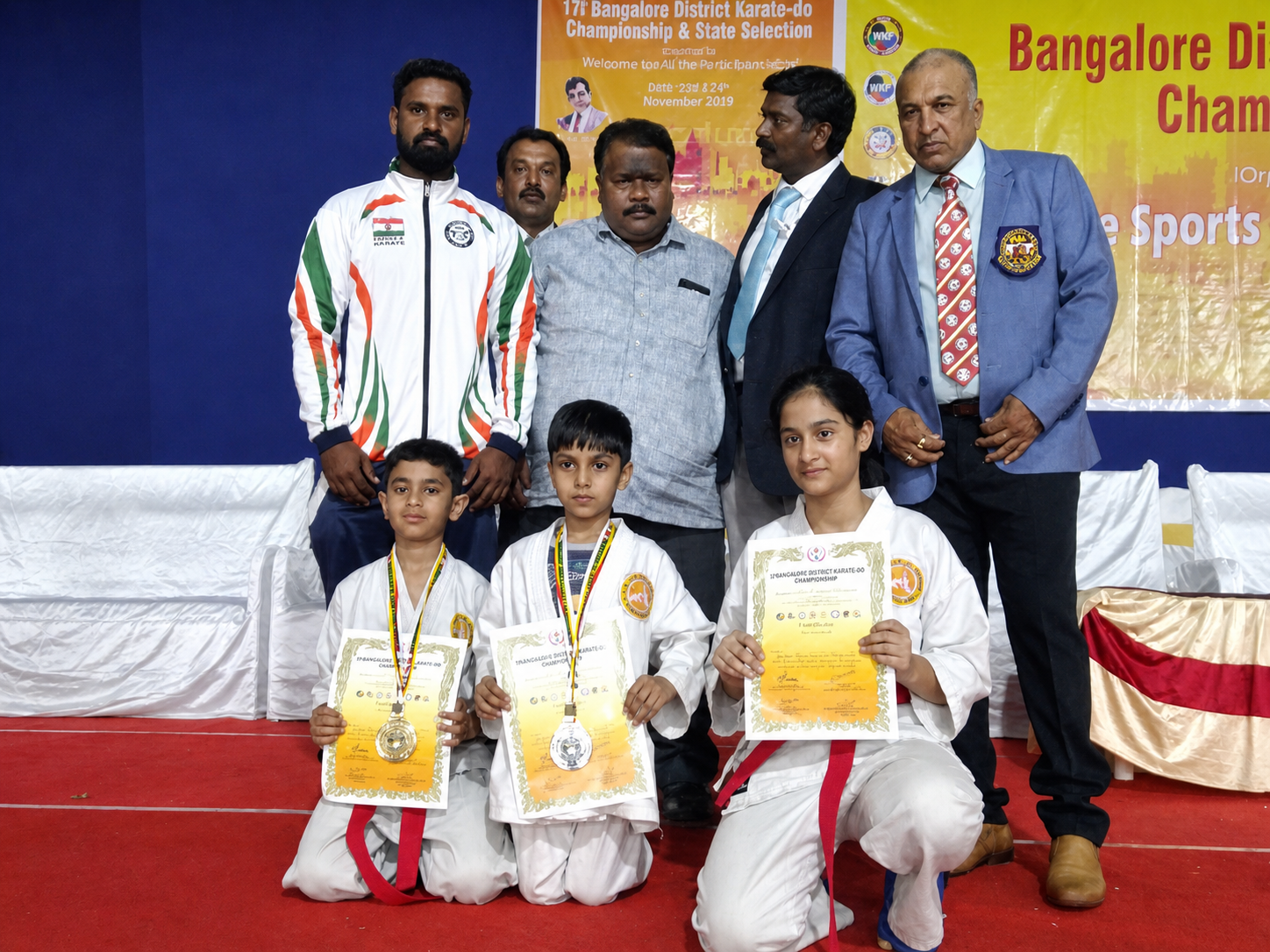 17th Bangalore District Karate-do Championship and state selection